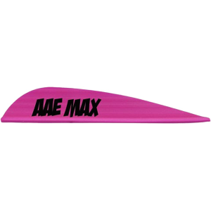 AAE Max Stealth Vanes Arrow Fletching Hot Pink 50PK