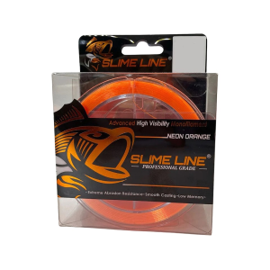 Catch The Fever Slime Line Monofilament Fishing Line 50lb 325yd Neon Orange