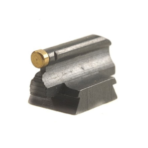 Marble's Front Sight .343" Height .340" Width Steel Blue 3/32" Gold Bead