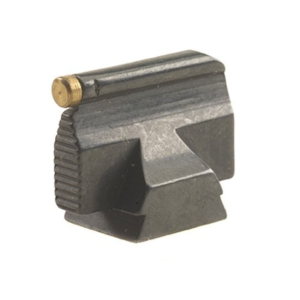 Marble's Front Sight .500" Height .340" Width Steel Blue 3/32" Gold Bead