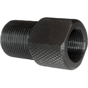 Grovtec Thread Adapter 1/2"-28 to 5/8"-24 Steel Black