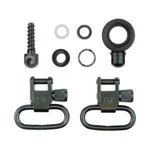 GrovTec Sling Swivel Set Browning BLR Sling Swivel Studs 1" Locking Swivels Steel Black