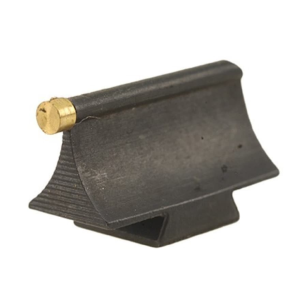 Williams Front Sight .450" Height .340" Width Steel Blue 3/32" Gold Bead