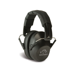 Walker's Pro-Low Profile Passive Ear Muffs Black