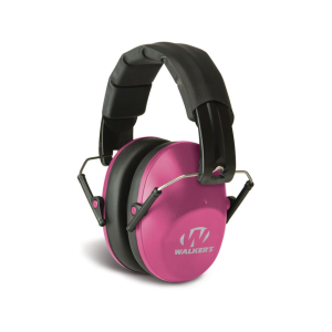 Walker's Pro-Low Profile Passive Ear Muffs Pink