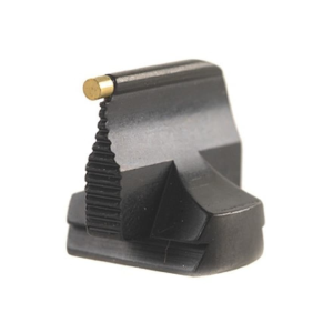 Williams Front Sight .570" Height .531 Width Steel Blue 1/16" Gold Bead Steel Black