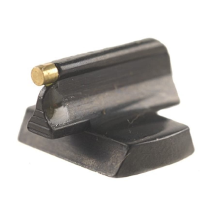 Williams Front Sight .343" Height .531" Width Steel Blue 1/16" Gold Bead Steel Black