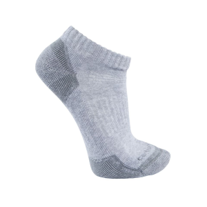 Carhartt Men's Lightweight Low Cut Socks Gray XL 3 Pack