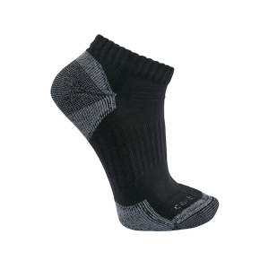 Carhartt Men's Lightweight Low Cut Socks Black XL 3 Pack