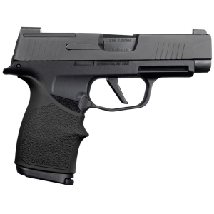 Hogue Handall Slip On Beavertail Grip Sleeve for Sig P365XL Rubber Black