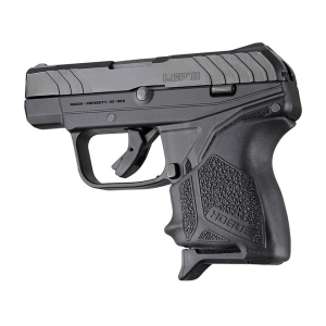 Hogue Handall Slip On Beavertail Grip Sleeve Ruger LCP II Rubber Black