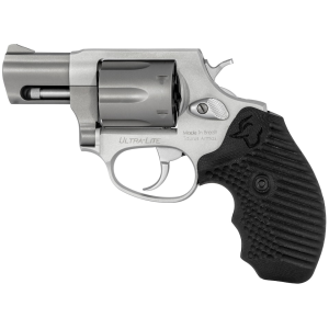 Taurus 856 Ultra Lite 38 Special +P Revolver 2" Stainless Barrel 6 Round Black/Gray VZ Grip