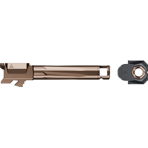 Radian Ramjet with Afterburner Compensator Barrel for Glock 19 Gen 5 9mm Luger Bronze