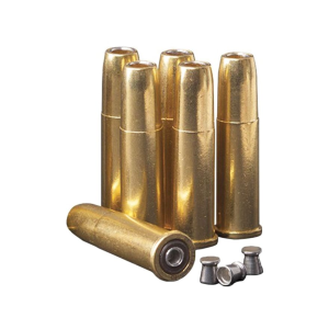 Crosman Revolver Bullet 177 Caliber Pellet Cartridges 6PK