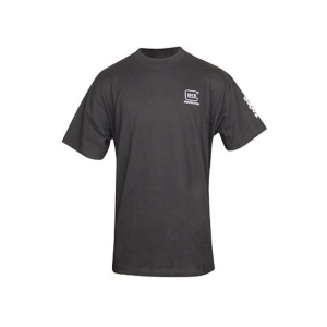 Glock Men's Perfection Short Sleeve Crew Neck T Shirt Black 3XL