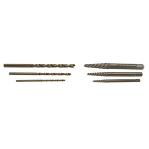 Hanson Screw Extractor and Drill Bit Set 6 Piece