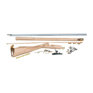 Traditions Kentucky Muzzleloading Rifle Kit 50 Caliber 33.5" In the White Barrel Walnut Stock