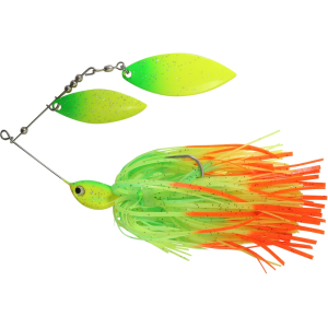 Northland Reed Runner Magnum Double Willow Spinnerbait 1oz Firetiger Painted