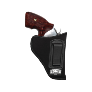 Uncle Mike's IWB Holster Left Hand Small, Medium Double Action Revolver (Except 2" 5-Round) 2" to 3" Nylon Black