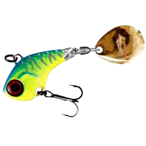 Jackall Deracoup Tail Spinner 1/2oz Blueback Chart Gold