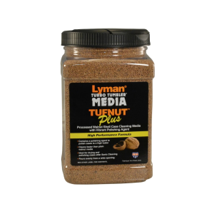 Lyman Turbo Brass Cleaning Media Treated Tufnut (Walnut) Small Easy Pour Jug 3 lb
