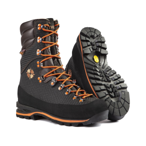 Hoffman Boots Men's Grizzly 10" Waterproof Hunting Boots Leather/Synthetic Black/Brown 12 D