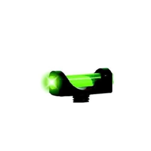 Marble's Expert Extra-Lum Front Shotgun Bead 0.094" Diameter 6-48 Oversize Thread 3/32" Shank Green