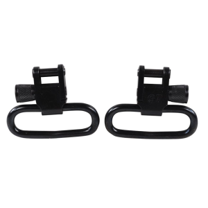 GrovTec Locking Sling Swivels 1.25" Steel Black (1 Pair)