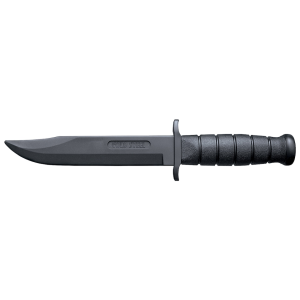 Cold Steel Rubber Training Leatherneck Fixed Blade Knife 7" Clip Point Santoprene Black