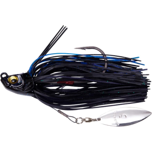Megabass Uoze Swimmer Jig Black Blue 1/2 oz
