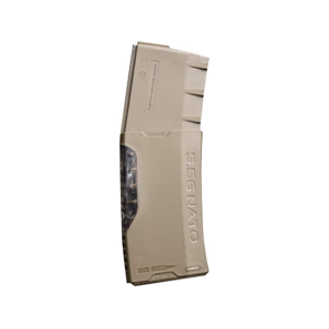 Hera Arms H3 Gen 2 AR-15 Magazine 223 Remington, 5.56x45mm, 300 AAC Blackout 30-Round Transparent Frame Polymer Tan