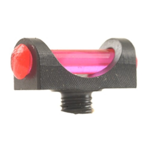 Marble's Expert Extra-Lum Front Shotgun Bead 0.094" Diameter 6-48 Thread 3/32" Shank Orange