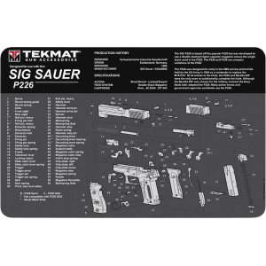 Tekmat Handgun Sig Sauer P226 Cleaning Mat Black