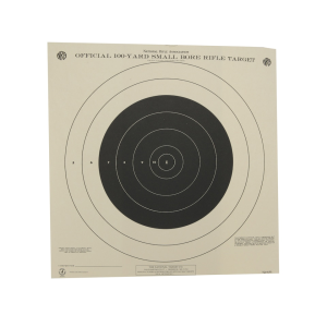 NRA Official Smallbore Rifle Training Target TQ-4 100-Yard Paper 100PK