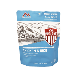 Mountain House Pro Pak Chicken & Rice Gluten Free Freeze Dried Food