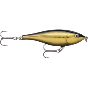 Rapala Twitchin' Rap 08 Jerkbait Gold Black Mullet