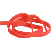 Fishbites Bag O' Worms Longer Lasting Bloodworm 1/4" Red