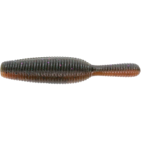 Yamamoto 2.5" Yamatanuki Worm Dark Green Pumpkin Amber Laminate