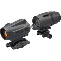 Sig Sauer Romeo5 Gen II Compact Red Dot with Sig Sauer JULIET3 Micro 3x 22mm Magnifier