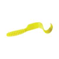 Mister Twister Twister Tail 4" Grub Yellow 20PK