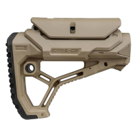 FAB Defense Stock GL Core with Cheek Riser AR-15 Flat Dark Earth