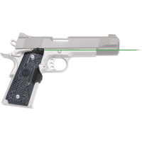 Crimson Trace Master Series Green Lasergrips Laser Sight 1911 Government, Commander G10 Gray