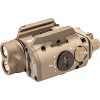 Surefire XVL2-IRC Weapon Light with Green Laser for Picatinny Rail Tan