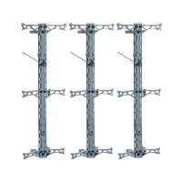Hawk Helium Gen 2 Treestand Climbing Stick 30" Gray 3PK