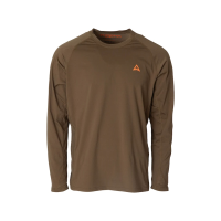 Thacha Gear Men's L-1 Lightweight Long Sleeve T Shirt Brown Oak Medium