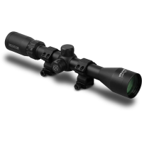 Konus Fighter Rifle Scope 1" Tube 3-9x 40mm 30/30 Duplex Reticle Matte Black