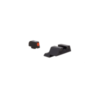 Trijicon HD XR Night Sight Set for Sig Sauer 40 S&W, 45 ACP Steel Matte 3-Dot Tritium Green with Orange Front Dot Outline