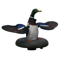 Higdon XS Floating Flasher 12 Volt Mallard Drake Motion Duck Decoy Polymer