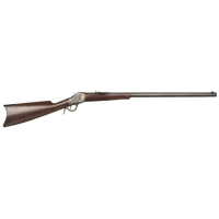 Cimarron Firearms 1885 High Wall Single Shot Rifle 38-55 WCF 30" Blued Barrel Case Hardened Frame Walnut Straight Grip Stock