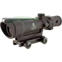 Trijicon ACOG TA11 BAC Rifle Scope 3.5x 35mm Dual-Illuminated Green Crosshair 308 Winchester Reticle with TA51 Flattop Mount Matte Black